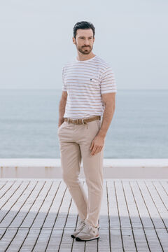 Celopman T-shirt de riscas