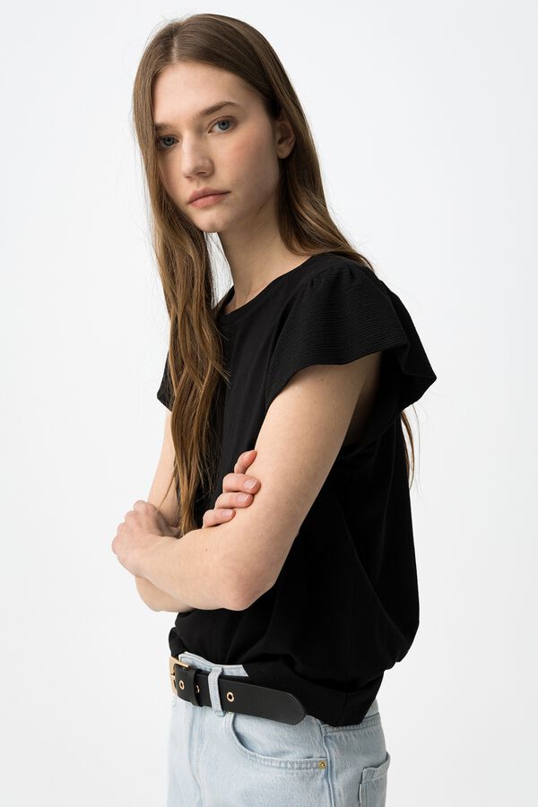 Tiffosi Casual T-shirt noir
