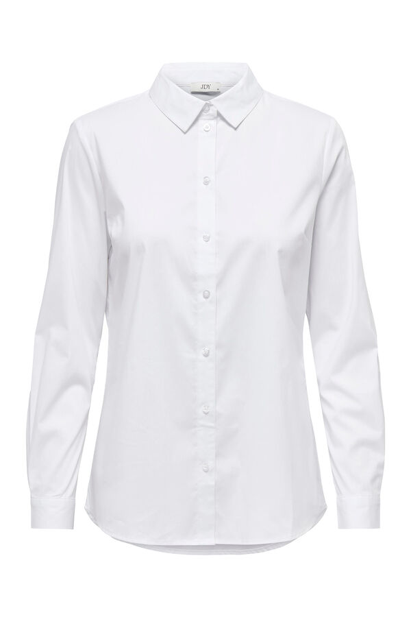 Springfield Camisa de botões mulher branco