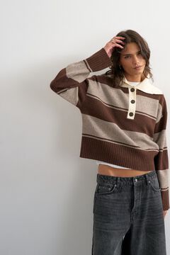 Topshop Polo de malha oversize