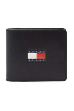Springfield Tommy Jeans wallet with space for cards and banknotes  black