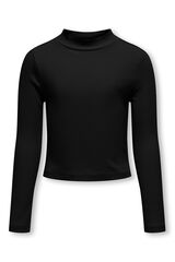 Only Girls Girl's long sleeve -shirt black