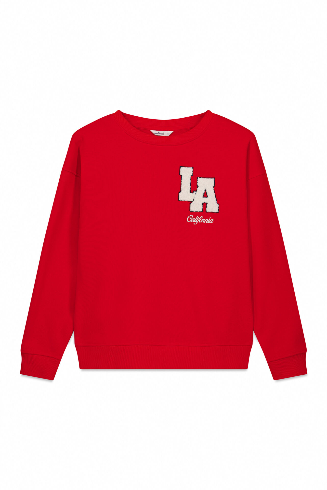 Springfield Sudadera "L.A" roja