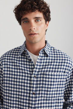 Springfield Gingham print flannel shirt