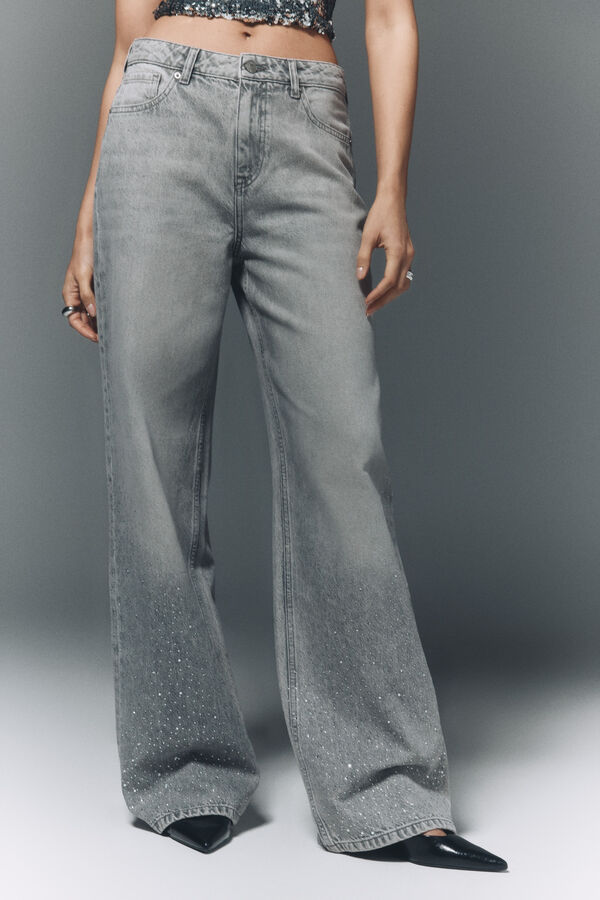 High Spirits Cal&ccedil;a de pedra cinzento