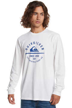 Springfield Mw Surf Lockup - Langarm-T-Shirt für Herren blanco