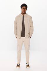 Springfield garment dye oxford shirt camel