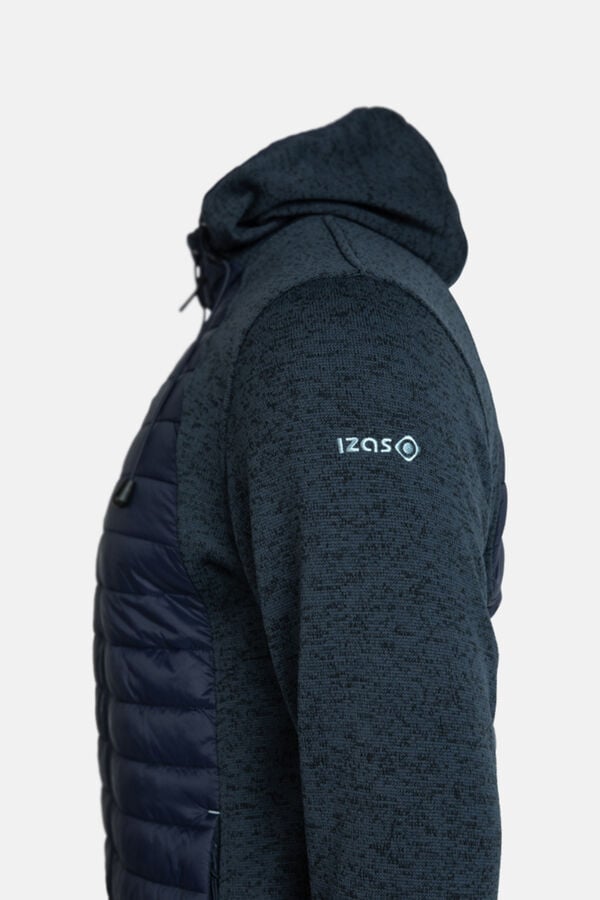 Izas Puffer fleece jacket blue