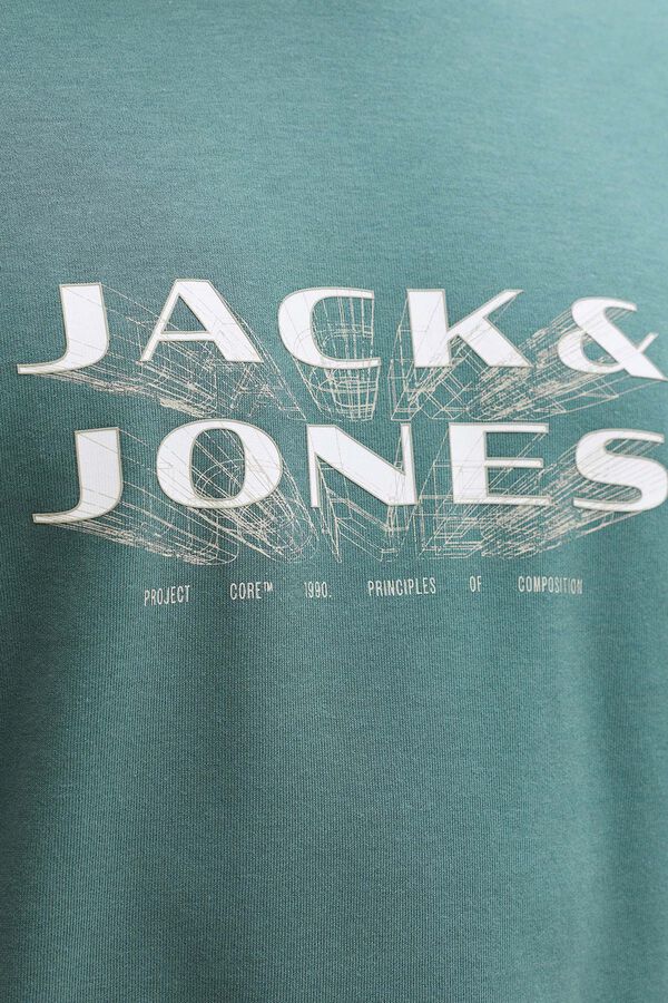 Jack & Jones Cotton short sleeve T-shirt blue