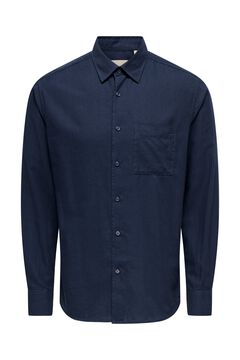 Only & Sons Long sleeve oxford shirt