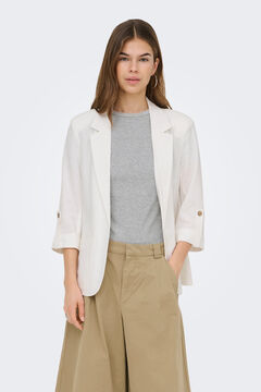 Only Linen open blazer