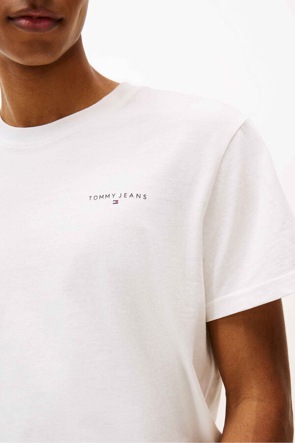 Tommy Jeans Slim short-sleeve T-shirt white