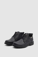 Inside Bota de Gola Combinada preto