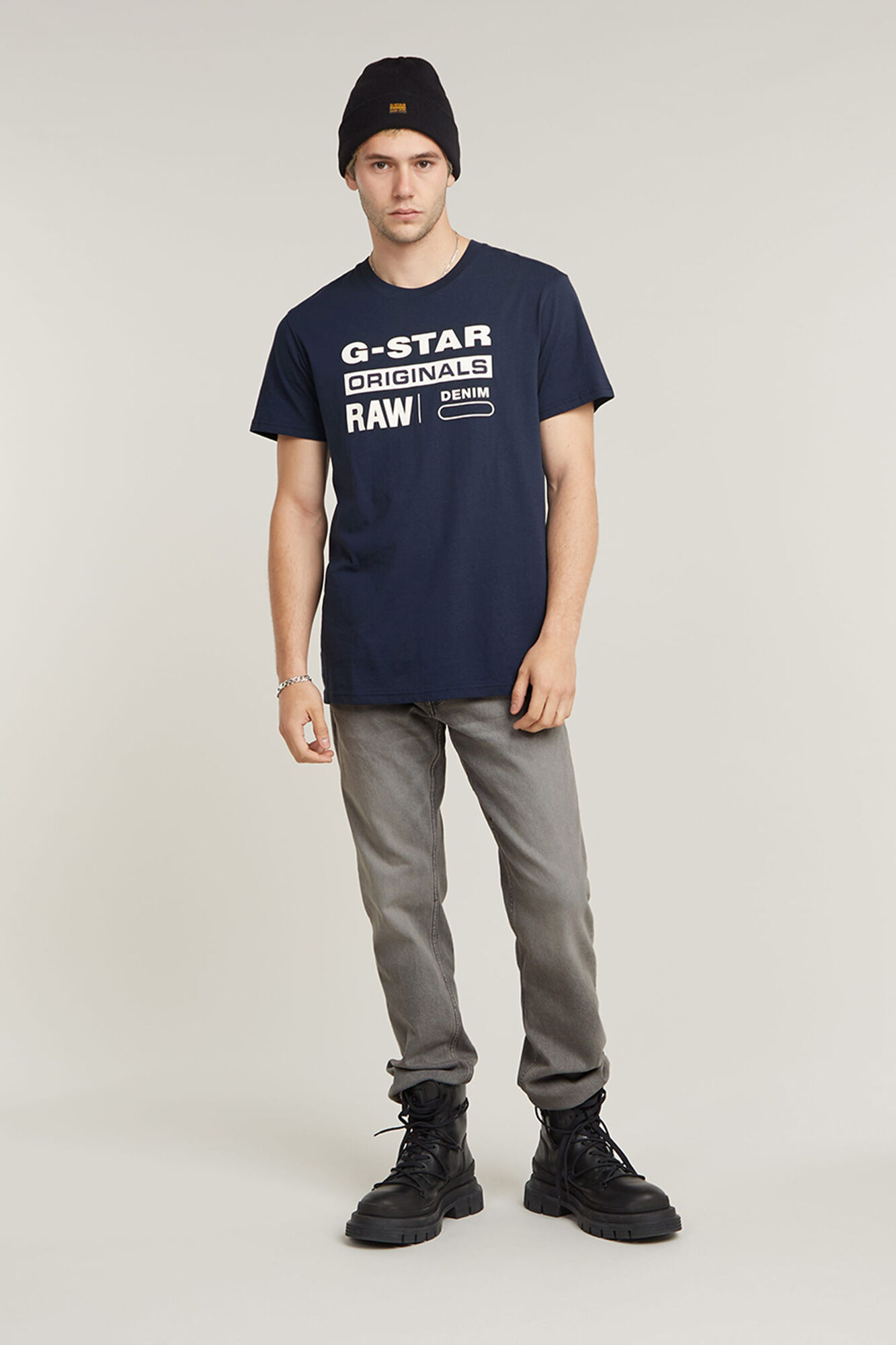 G-STAR T-shirt manga curta em algod&atilde;o ecol&oacute;gico