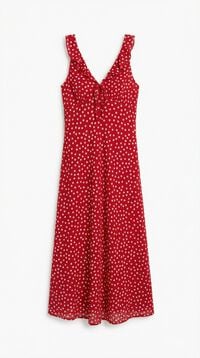 Springfield Tie-neck ruffle dress