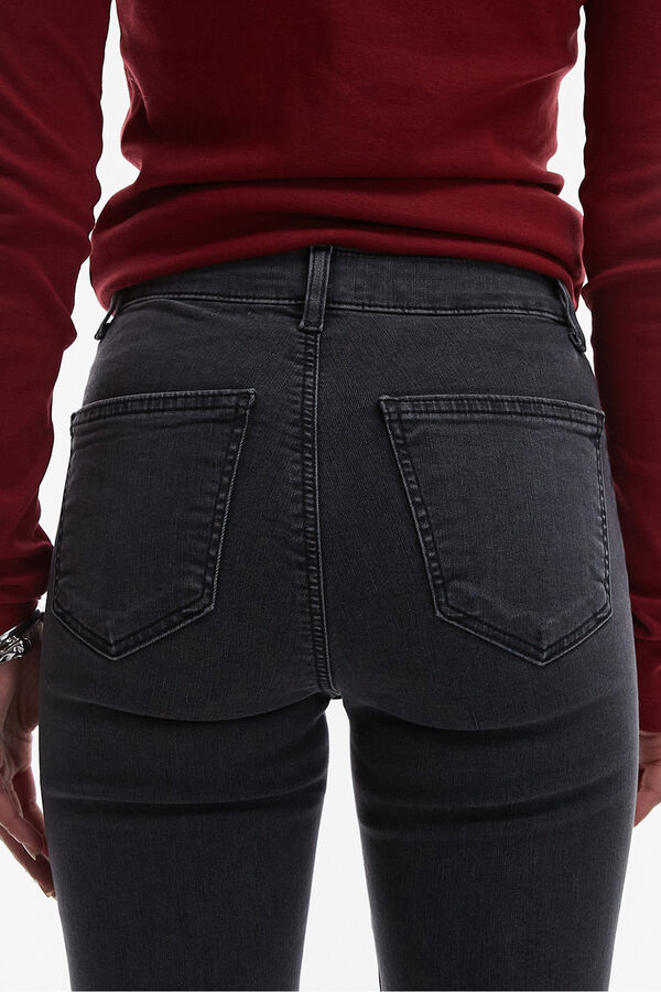 Topshop High- rise skinny jeans black