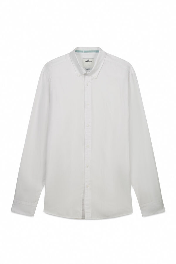 Springfield Textured shirt white