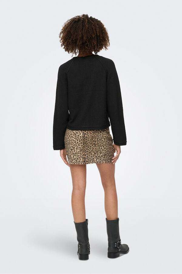 Only Buttons cardigan black