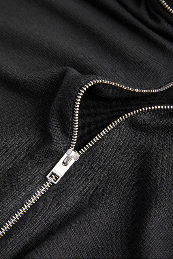 Jack & Jones C&aacute;rdigan b&aacute;sico de punto negro