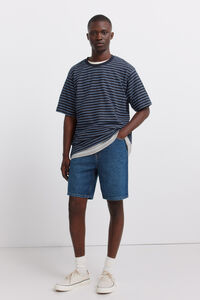 Springfield Denim regular fit Bermuda shorts