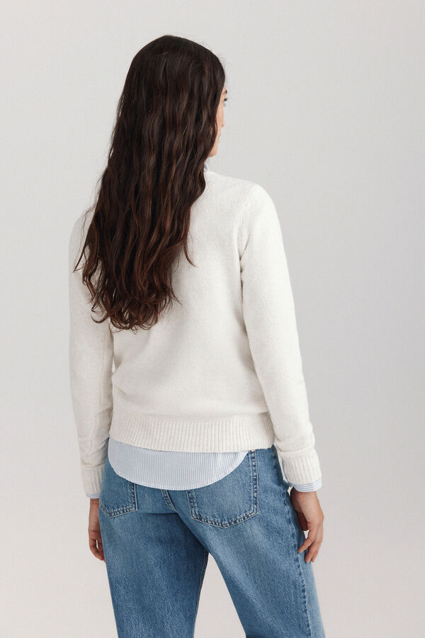 Springfield Text jumper white