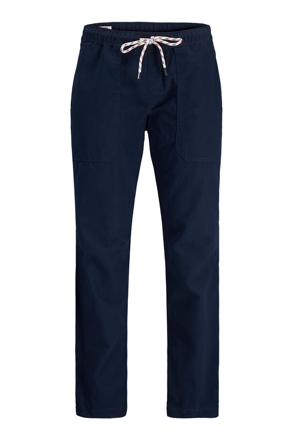 Jack & Jones Relaxed fit trousers blue