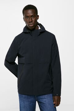 Springfield Parka t&eacute;cnica azul