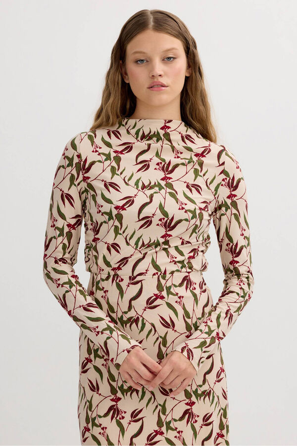 Inside Camiseta de manga larga marfil