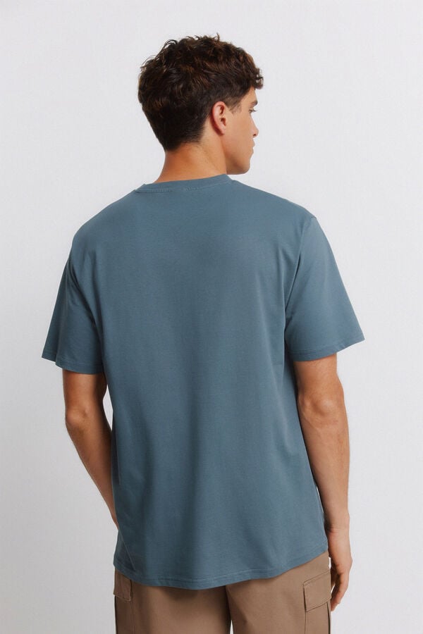 Springfield Springfield logo basic T-shirt blue