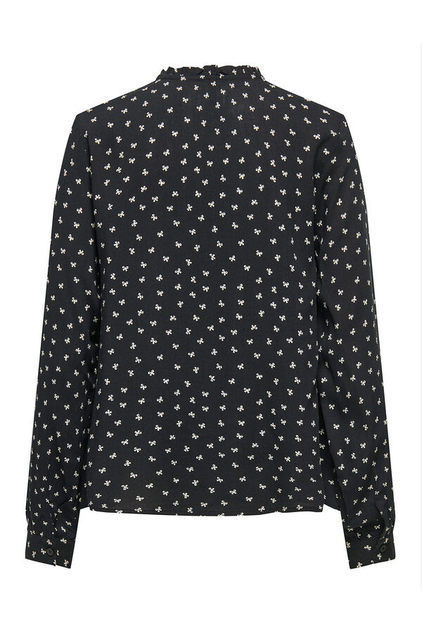 Only Long-sleeved blouse black