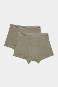 Springfield Pack 2 boxers básicos gris oscuro