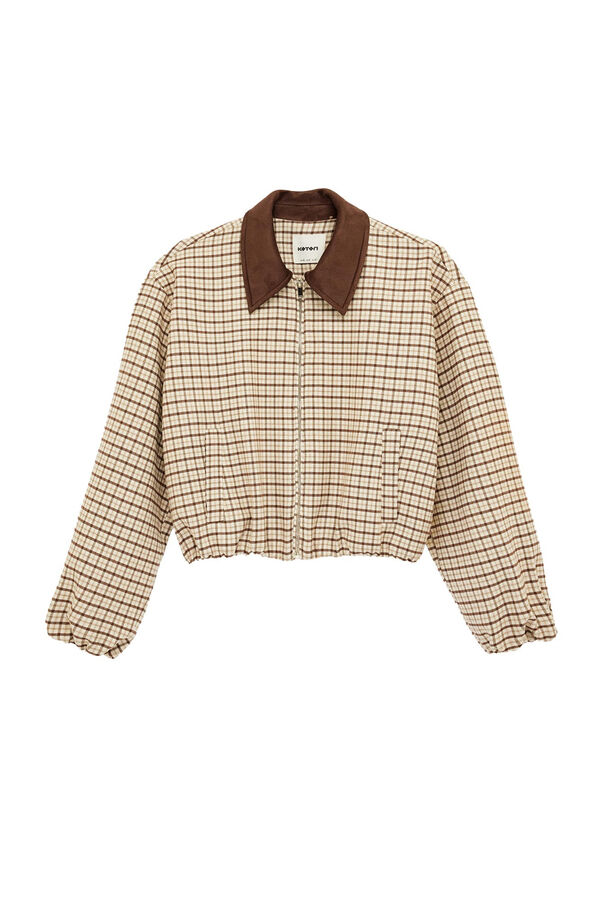 Koton Oversize bomber jacket nude