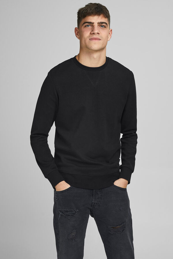 Springfield O-neck sweatshirt black