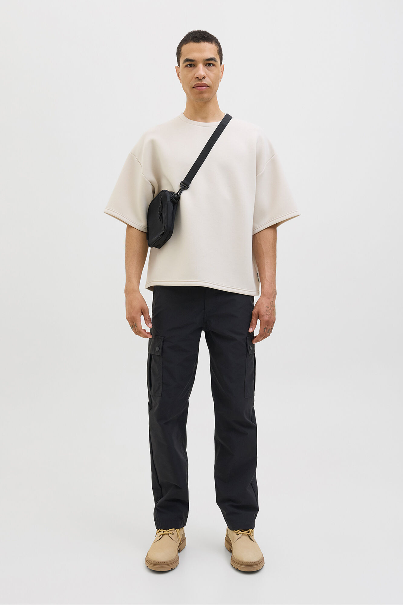 Jack & Jones Cargohose mit lockerer Passform