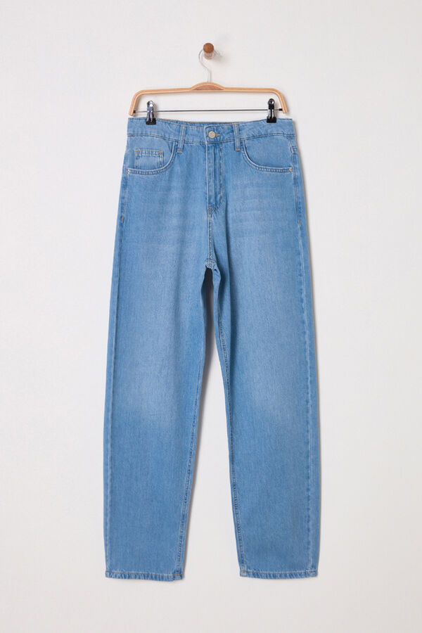 Trendyol Jeans compridos largos azul