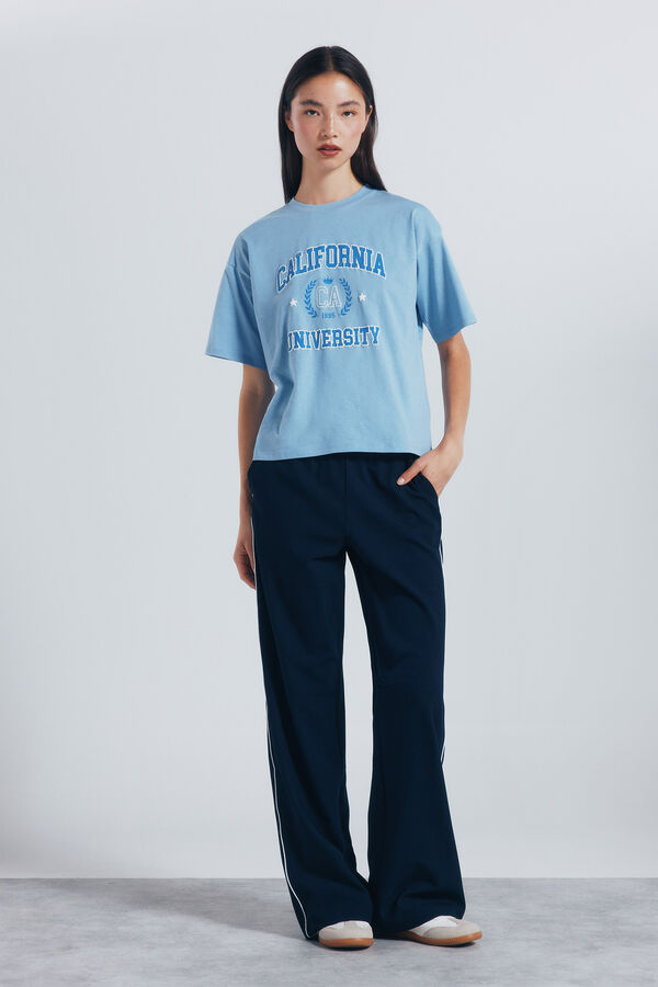 Springfield "California University" T-shirt blue