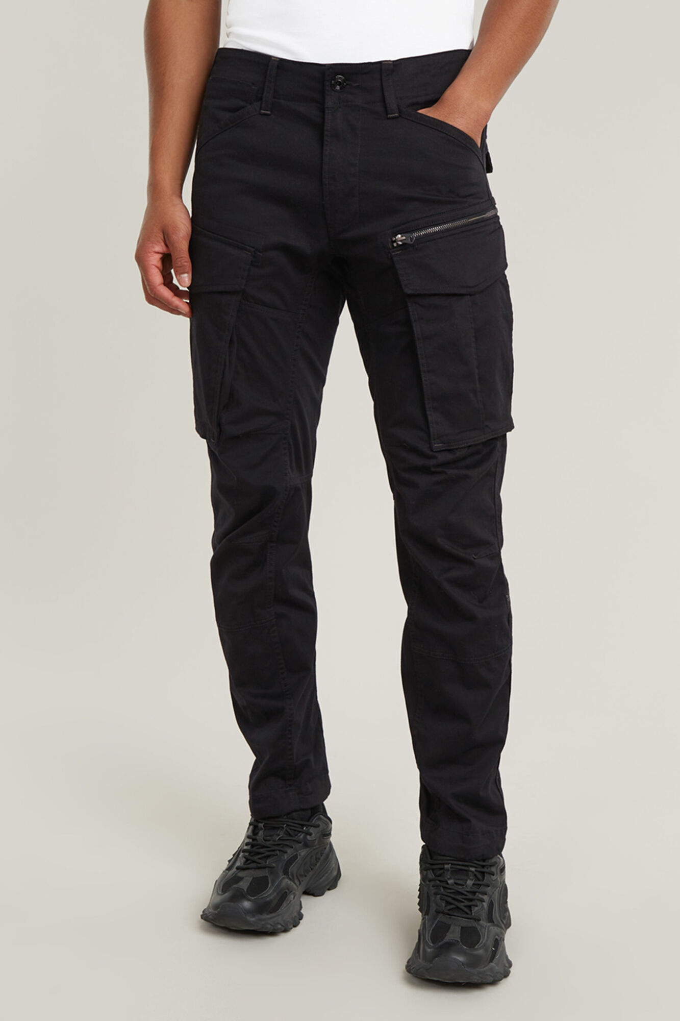 G-STAR Pantalones cargo Rovic Zip 3D. Corte Regular Tapered