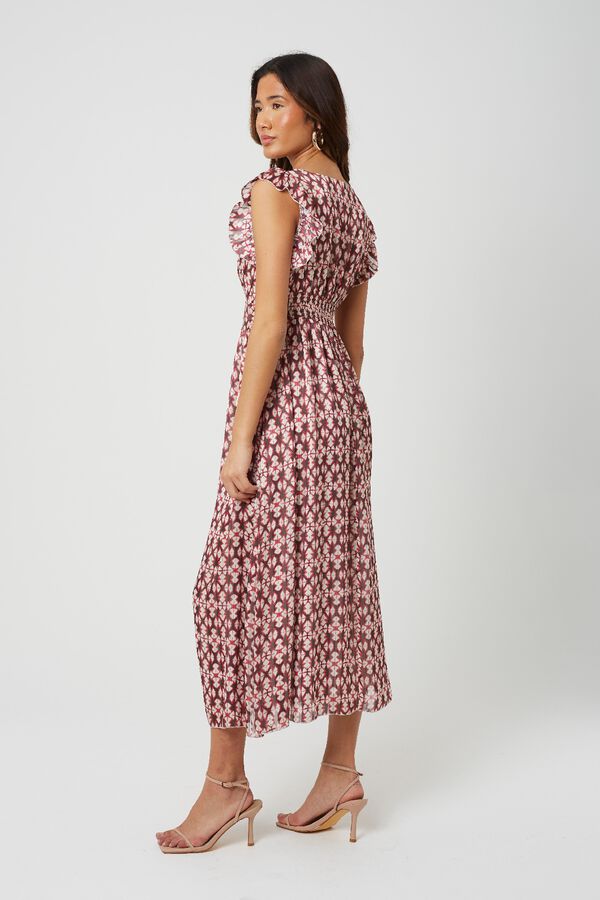 Brave Soul Vestido comprido estampado estampado