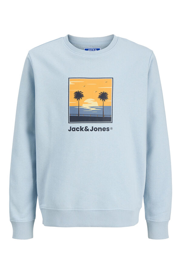 Jack & Jones Junior Round neck sweatshirt blue