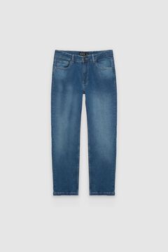Inside Slim-Fit Jeans mit mittlerer Leibh&ouml;he