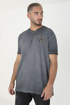 Springfield Oversize short-sleeved T-shirt grey