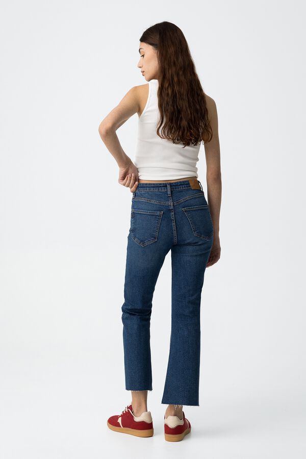 Tiffosi Jeans Megan Cropped Flare azul