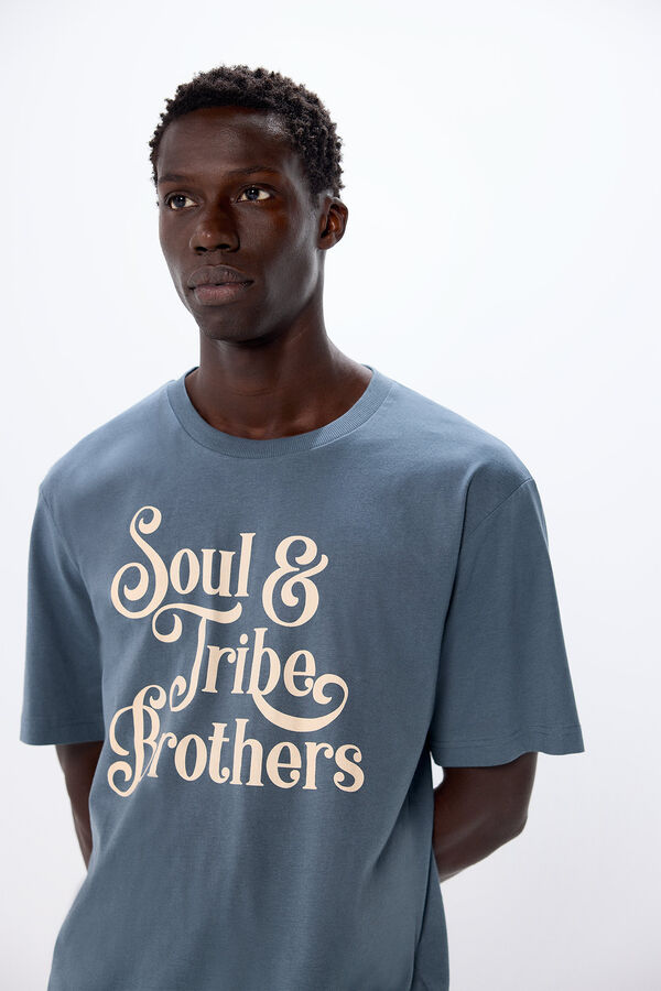 Springfield Soul t-shirt plava