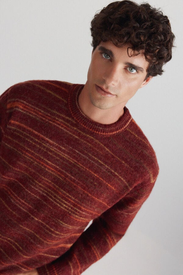 Springfield Multicoloured fancy jumper red