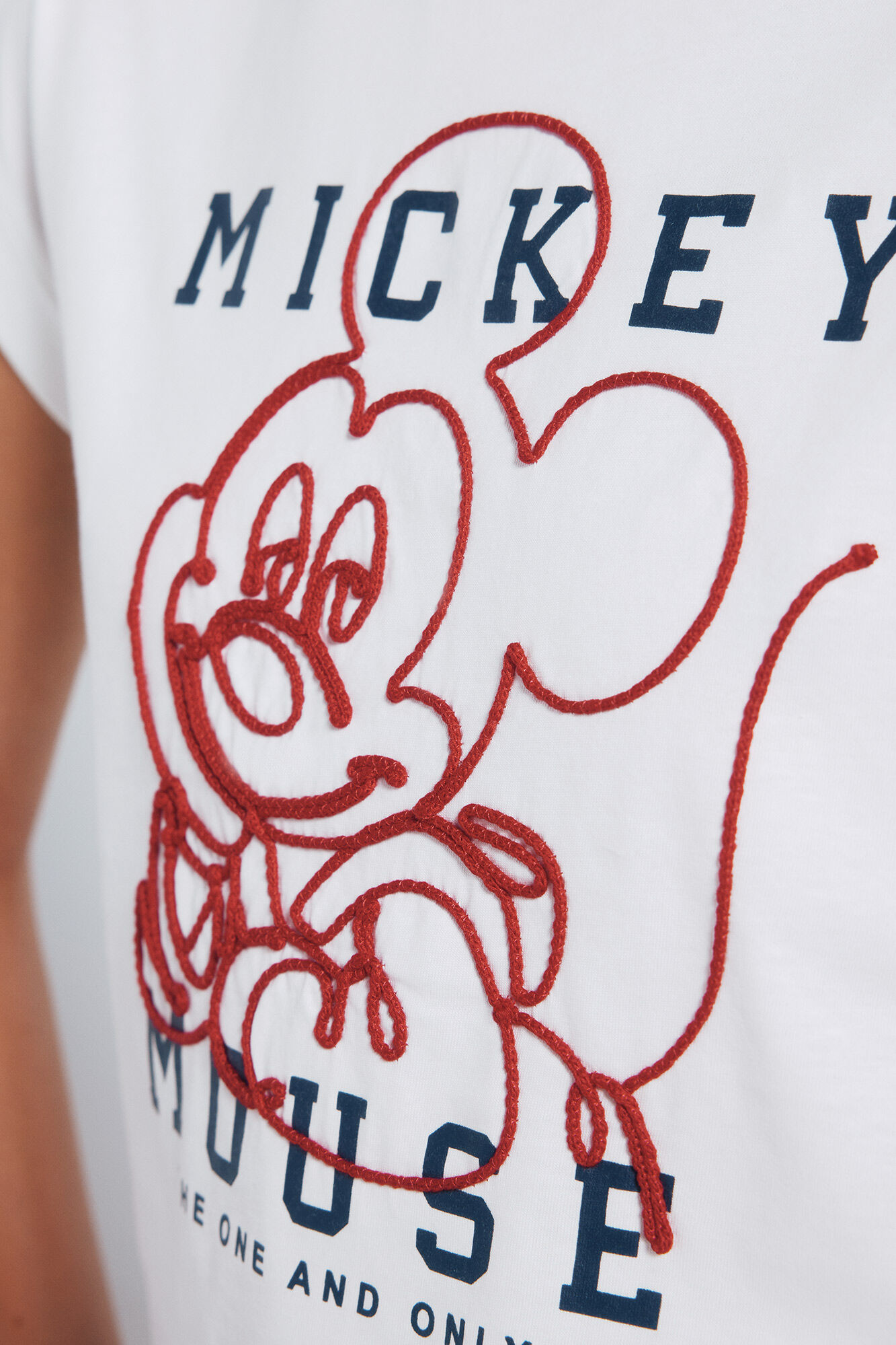 Springfield Camiseta com a silhueta do "Mickey Mouse"
