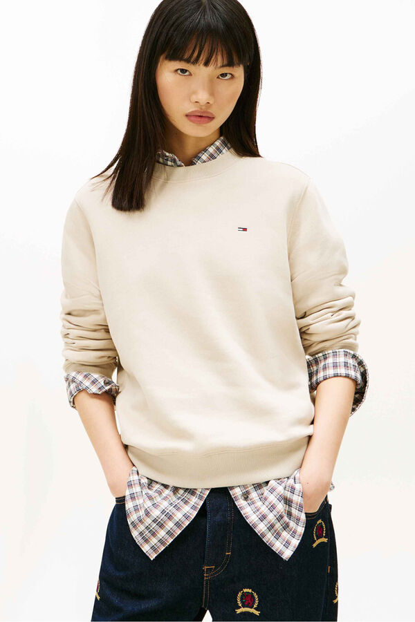 Tommy Jeans Regular fit sweatshirt grey
