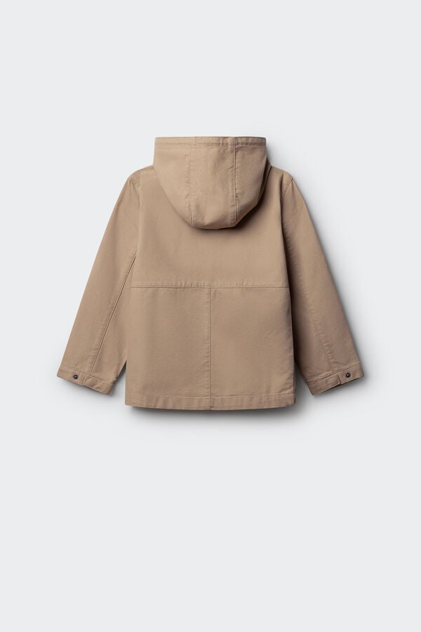 Springfield Kids Parka lavada de menino" cru