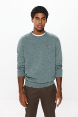 Springfield plain twisted jersey plava