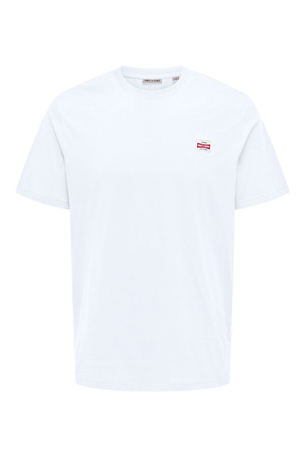 Only & Sons Camiseta manga corta blanco