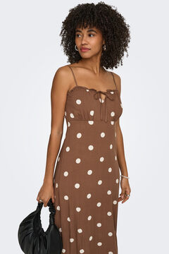 Only Vestido comprido de al&ccedil;as